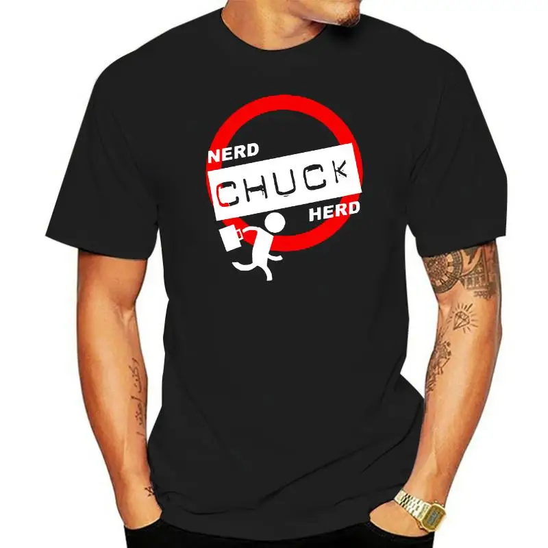 

Chuck Nerd Herd Symbol Logo T-shirt Size S-3XL