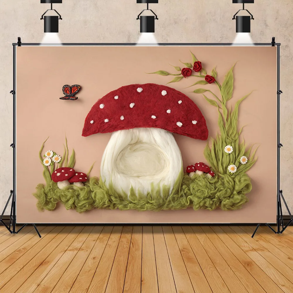 Фон для портретной фотосъемки с изображением качели