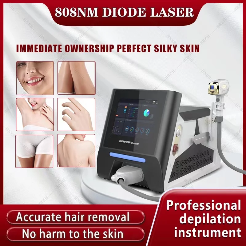 

2023 ice titanium CE approved laser 808nm 755nm 1064nm High Power laser hair removal machine