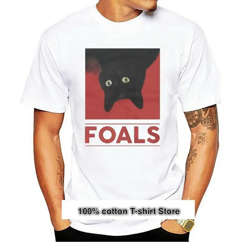 

Camiseta de Cat Foals Tour para hombre y mujer, ropa para parte superior masculina y femenina, con nuevo diseño de moda