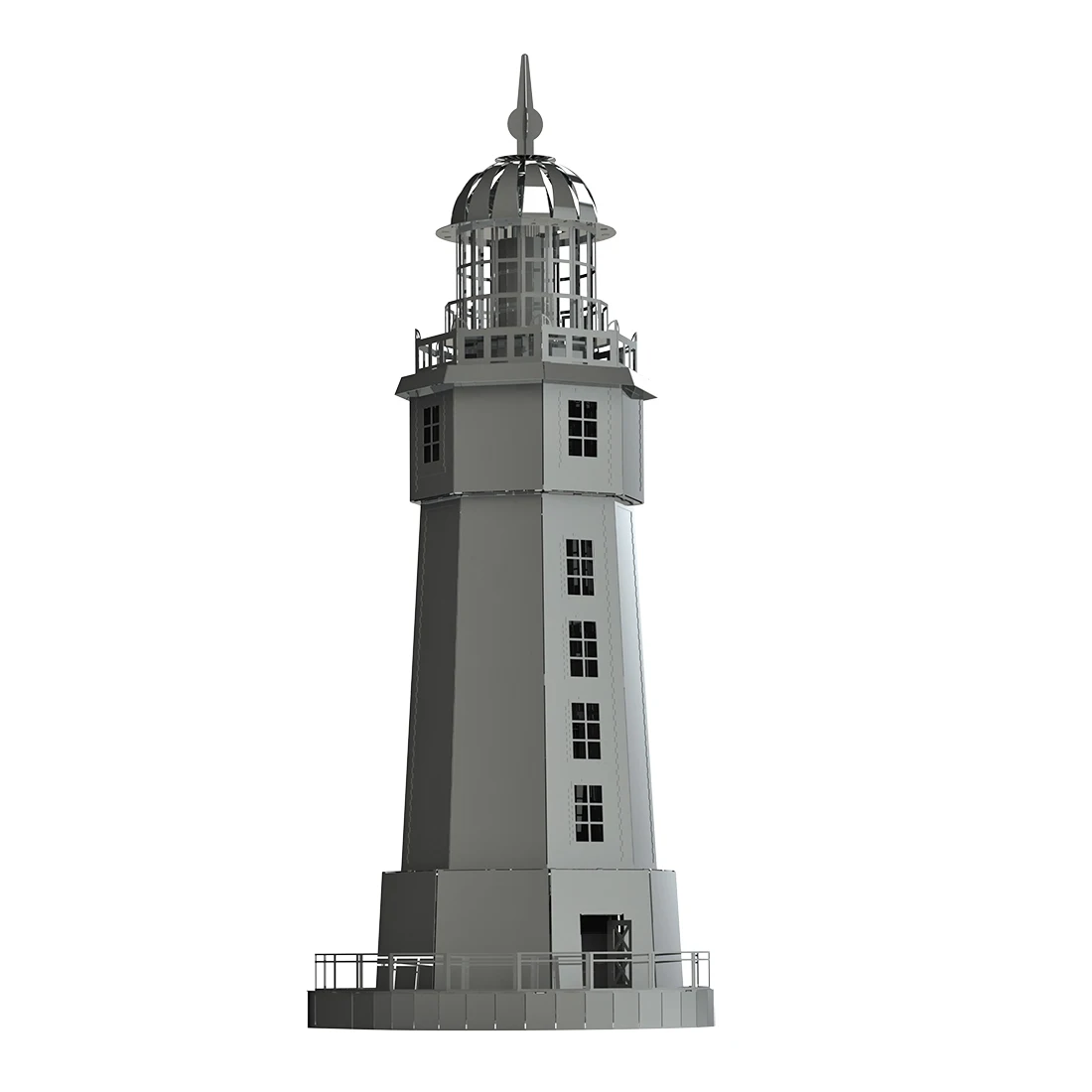 

Metal Time 160PCS Lighthouse 3d Assembly Models Kit Sailor'S Companion Rotating Spotlight Toy