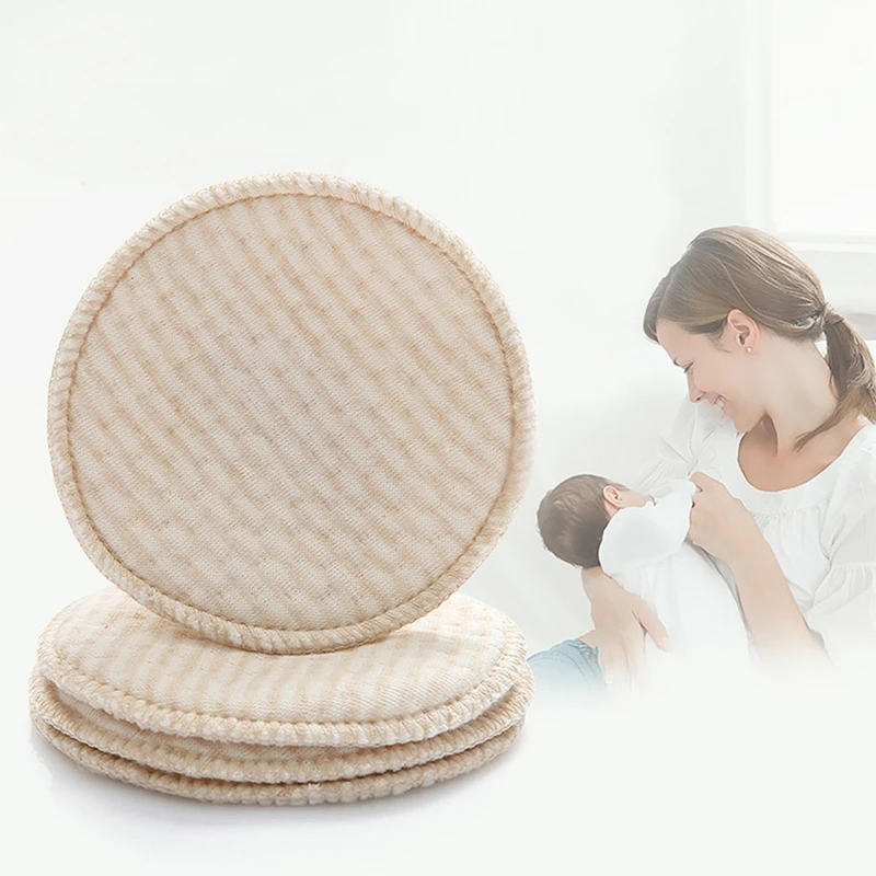 

Breastfeeding Reuable Breast Nursing Pads Breathable Super Absorbency Cotton Breast Pad Skin-friendly Nursing Pads
