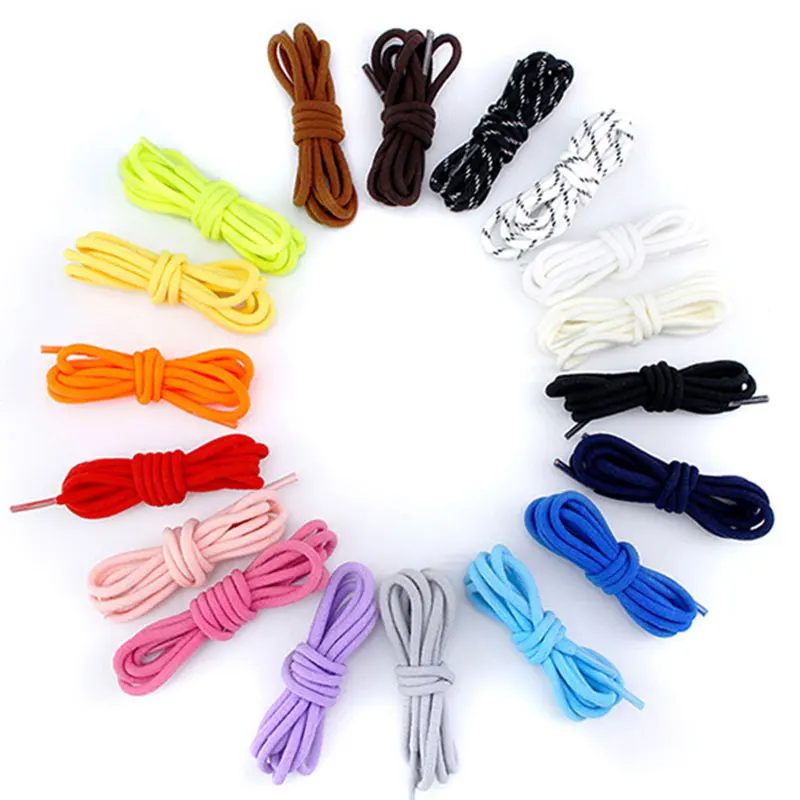 

100cm Round Shoelaces Multicolors Sneaker Shoe Laces Strings Shoelaces Bootlaces Sport Boot Lace Athletic Shoe String