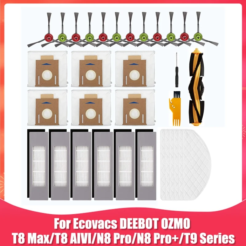 

Сменные аксессуары для робота-пылесоса Ecovacs DEEBOT OZMO T8 Max/T8 AIVI/N8 Pro/N8 Pro +