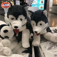 kawaii husky doll soft plush toy dog puppy appease toy for kids cute plush stuffed animal sleeping toys ornament 2022