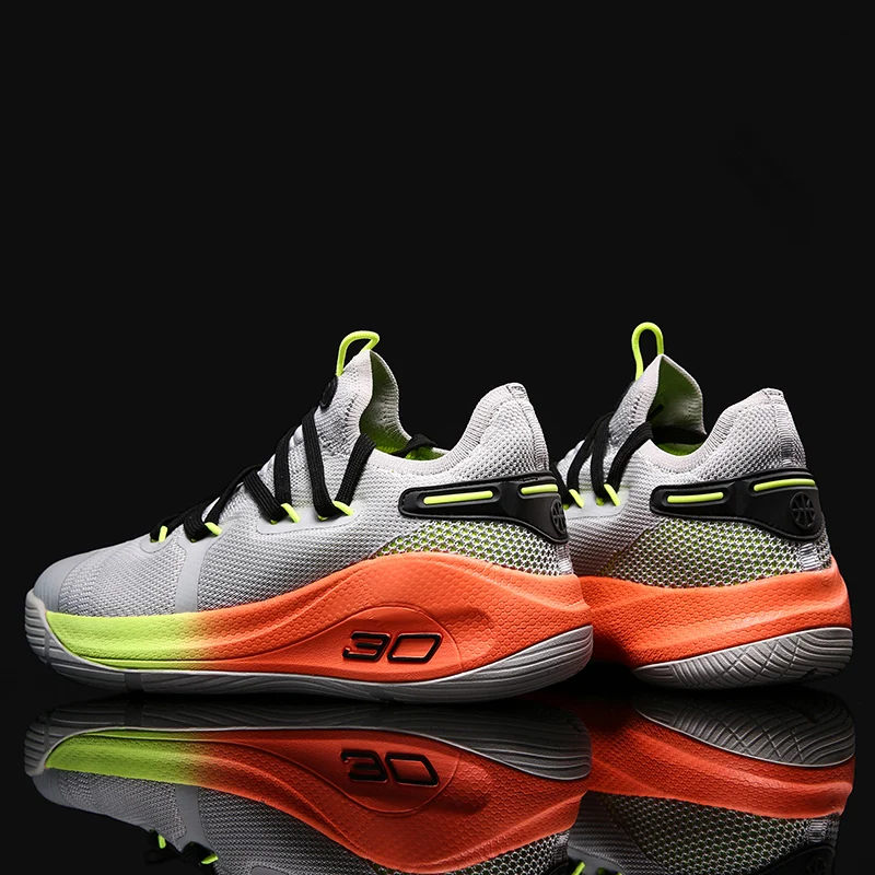 Men's basketball sneakers summer outdoor breathable mesh basketball training shoes wear-resistant non-slip men's shoes