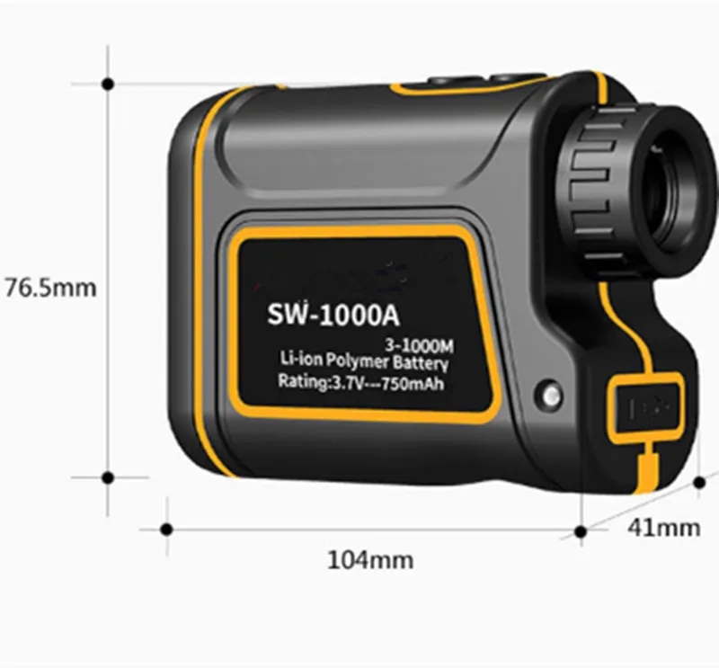 

new design golf laser range finder 1500 1000m 600m