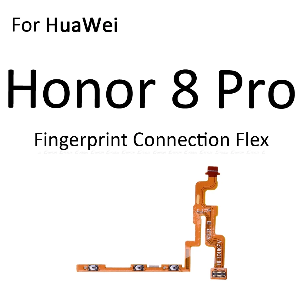 Шлейф для HuaWei Honor 8X 8C 8 Pro Lite соединитель с датчиком отпечатка пальца |