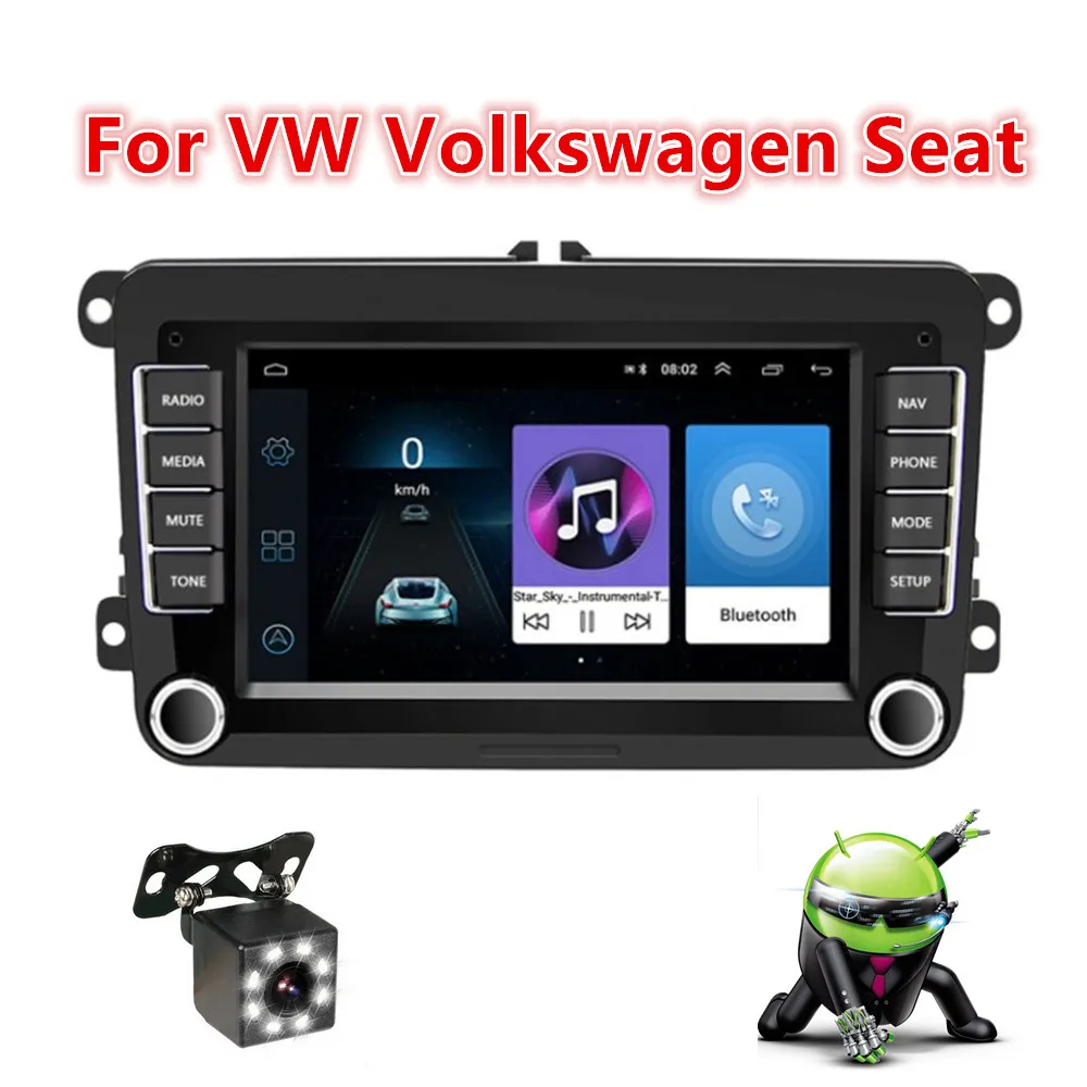 

Автомагнитола 2 Din на Android 10, мультимедийный плеер с GPS, для VW/Volkswagen/Golf/Passat/B7/B6/Skoda/Seat/Octavia/Polo/Tiguan