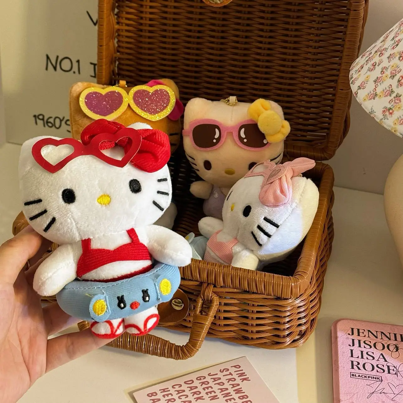 Оригинальный милый мультфильм Hello Kitty высокая красота круг для плавания бикини