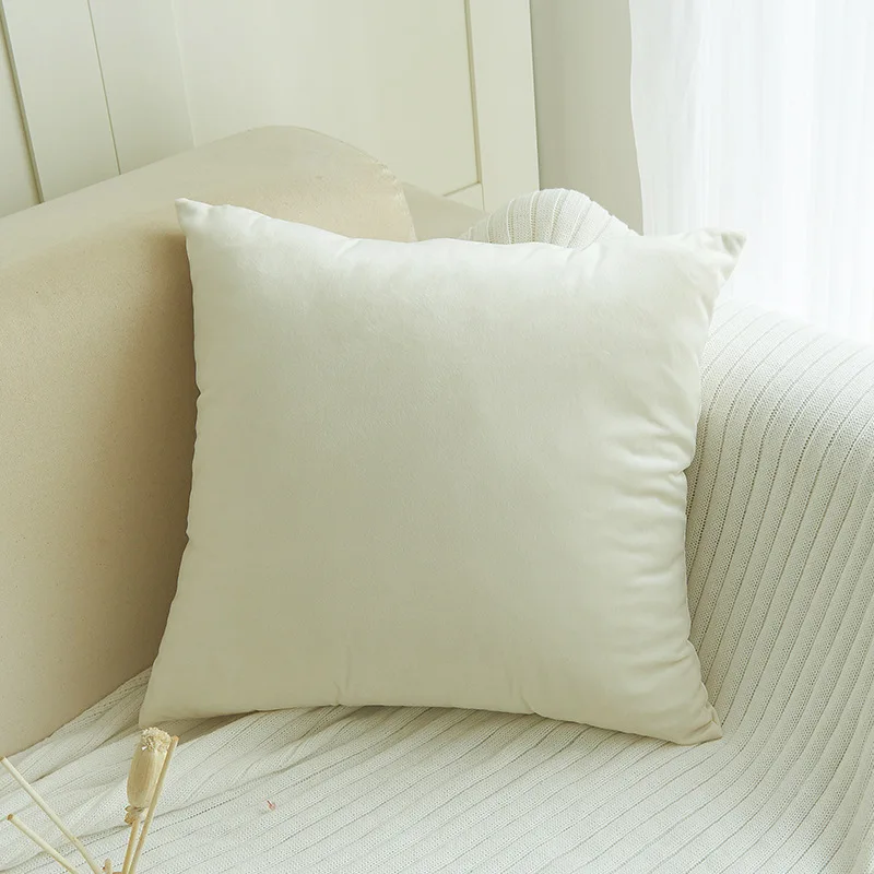 

Однотонные бархатные наволочки BUNNY FiFi 45*45 см