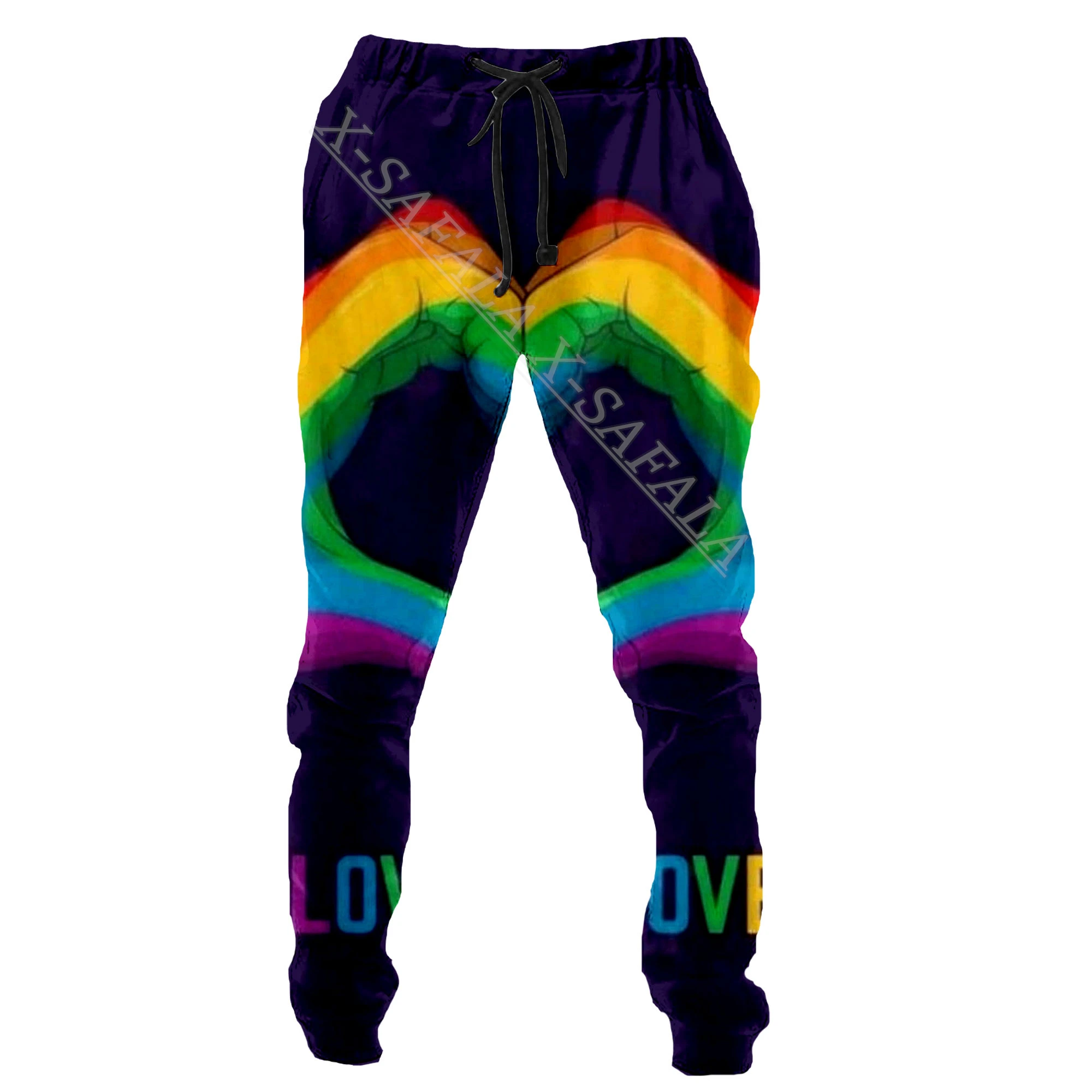 

Лесбийские флейзи геи гайнесс фагори 3D полный принт мужские брюки Талия Дышащие тренировочные брюки длинные брюки