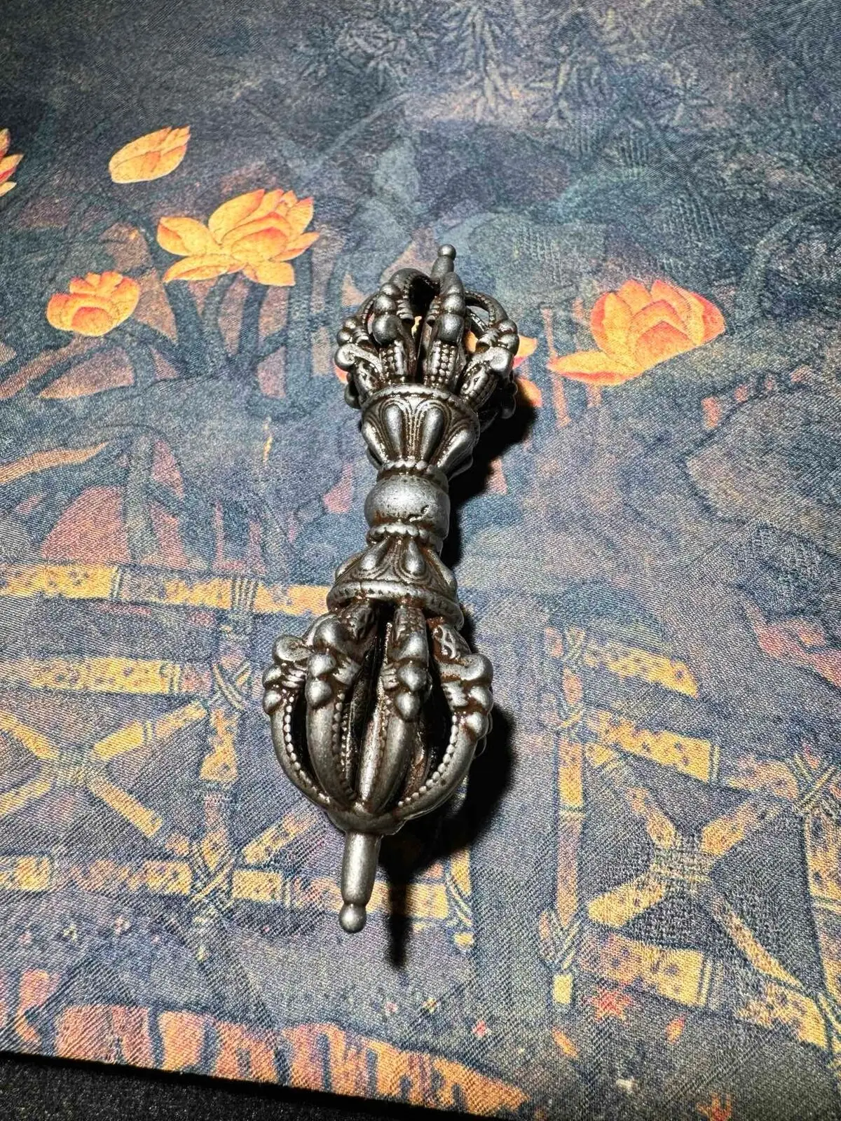 Тибетский железо-никелевый метеорит ручная работа буддийская религия dharma tian tie