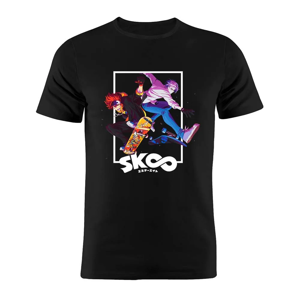 

Cotton Unisex SK8 The Infinity Reki and Langa T Shirt Artwork Tee