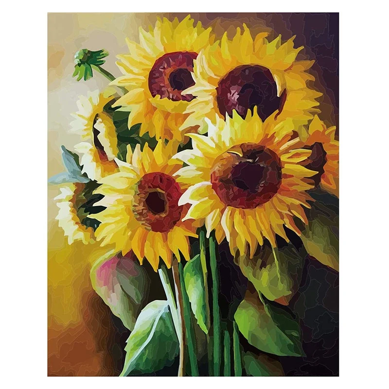 

Набор для рисования по номерам на холсте для взрослых, 40x50 см