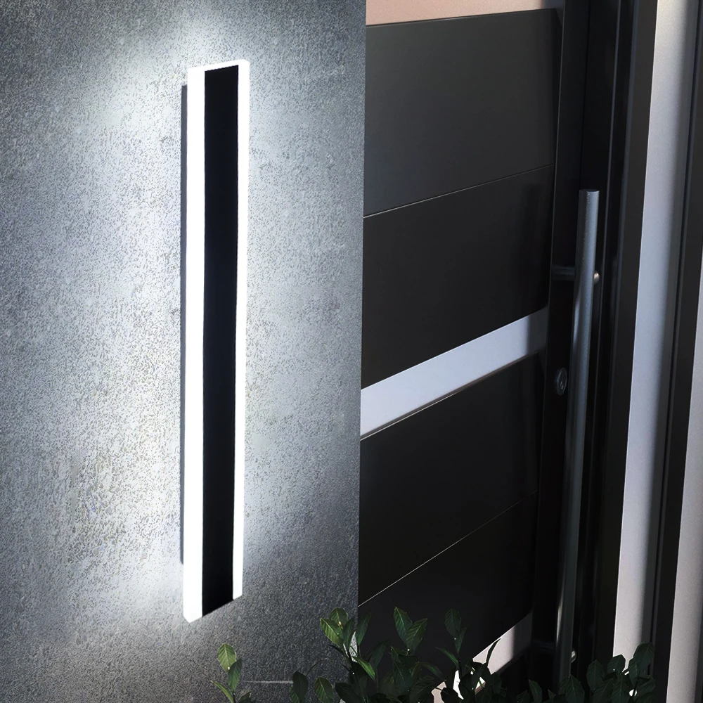 Настенный светильник для помещений и улицы длинная настенная лампа настенное