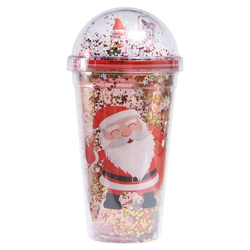 

Creative Water Cup Reusable Tumbler Cup Cartoon Double Wall Water Cup Drinking