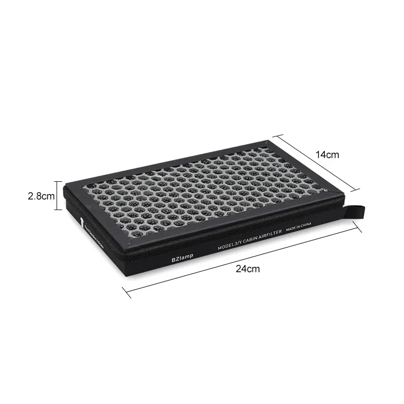 2 шт. HEPA N98 сменный комплект для очистки воздуха с активированным углем PM2.5 Tesla Model 3