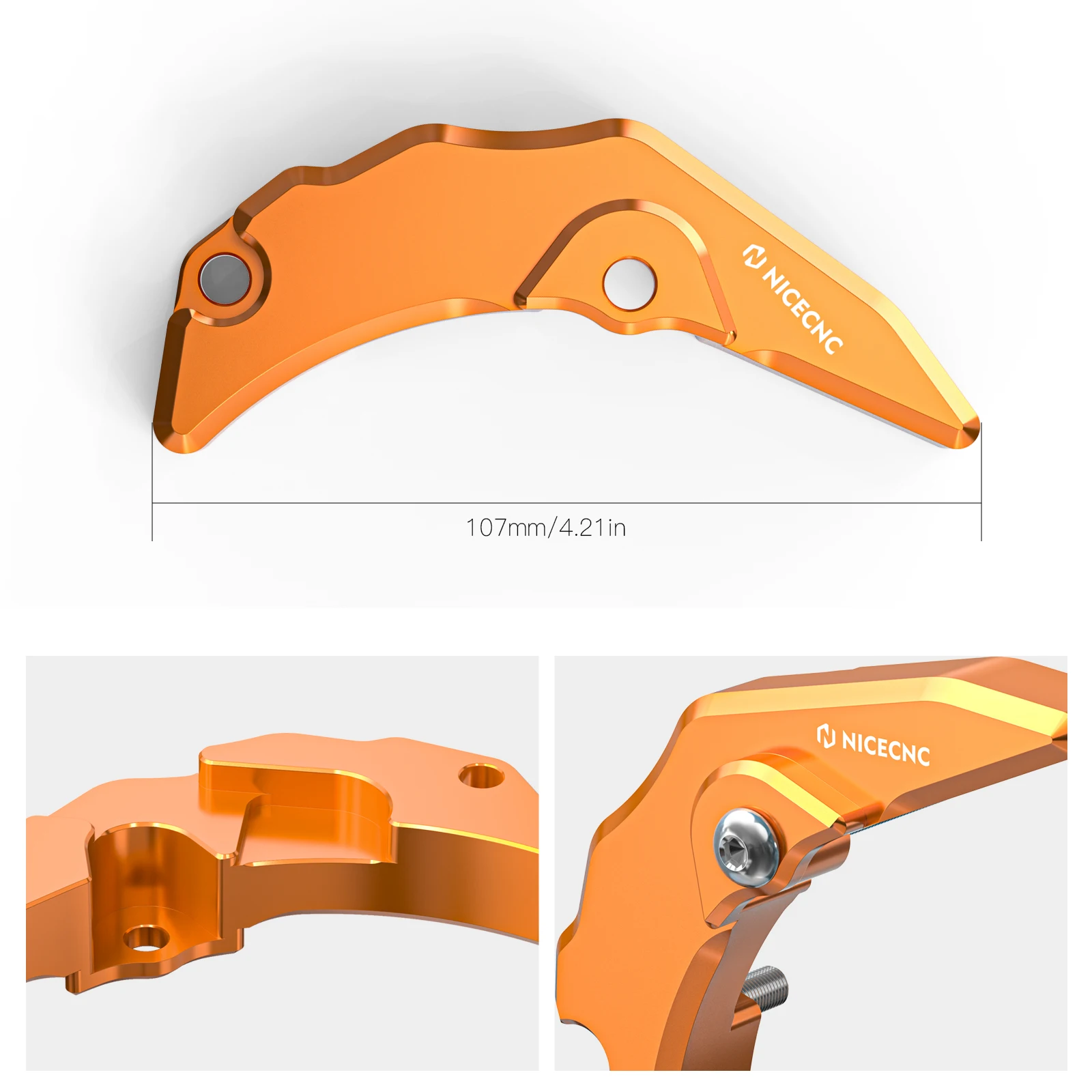 Для KTM EXC 300 2024 сцепление ведомый цилиндр Защитная крышка 250 XCW XC SX 23-24 мотоцикл T6