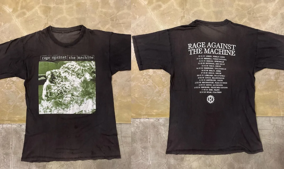 Rage Against The Machine II красочный тур футболка полный размер S-5XL BE2721