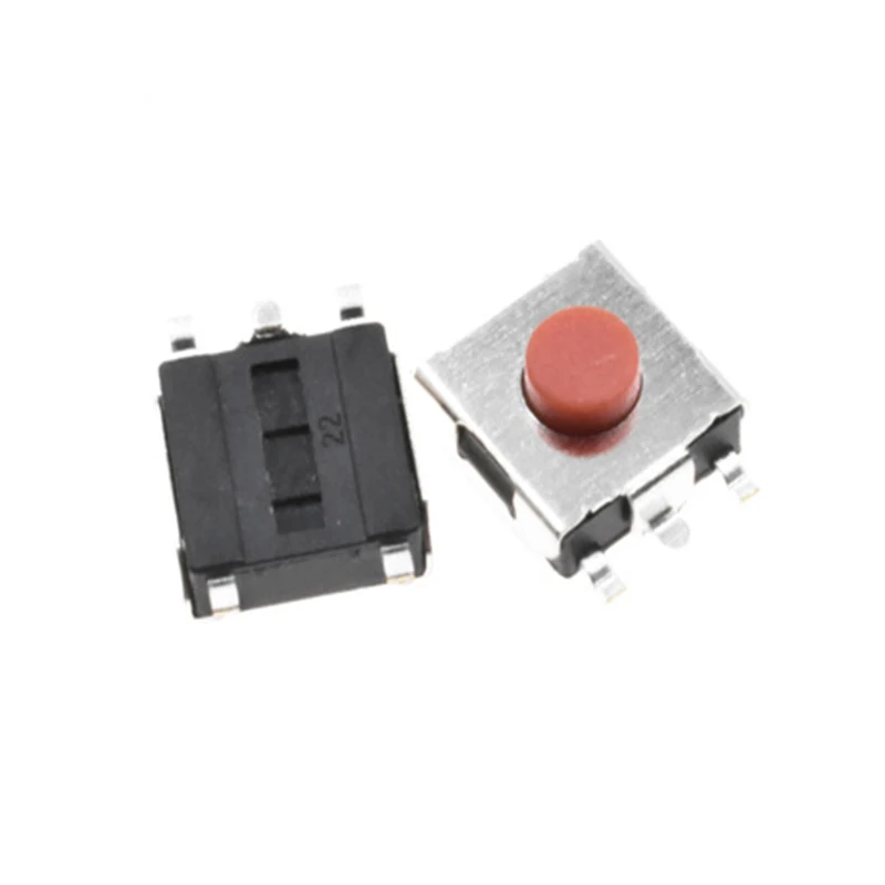 

20 шт. 6x6x мм SMD Тактильный кнопочный переключатель тактовый переключатель BBC