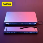 Док-станция Baseus, Usb Type-c в HDMI, устройство для чтения карт Type-c и RJ45