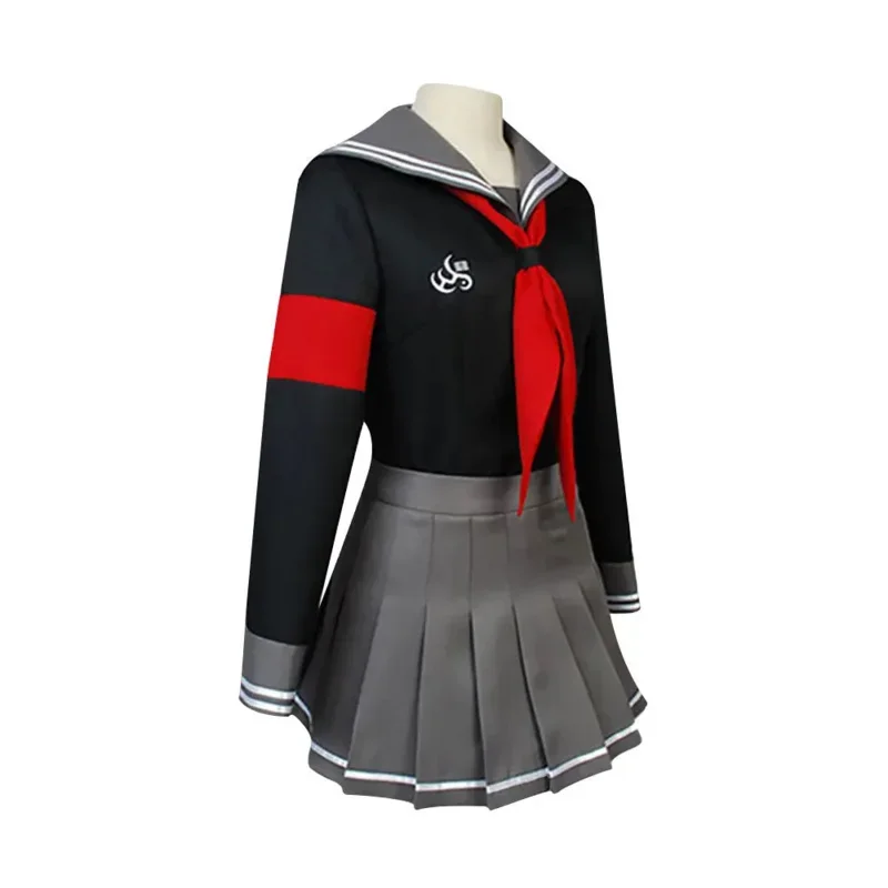 Новые костюмы для косплея Danganronpa V3 Peko pekoyama униформа куртка/юбка/галстук/носки