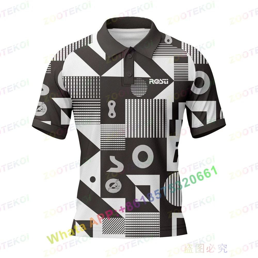 

F1 Summer Polo Shirt Crosscountry Motorcycle Racing Suit Polyester Quickdrying Can Be Customized Rosti