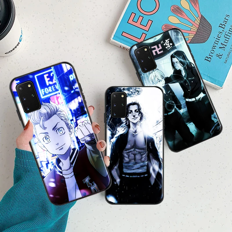 

Japanese Anime Tokyo Revengers Phone Case For Samsung Galaxy S8 S9 S9 Plus S10 S20 S20 FE Lite Ultra Soft silicone Cover Fundas