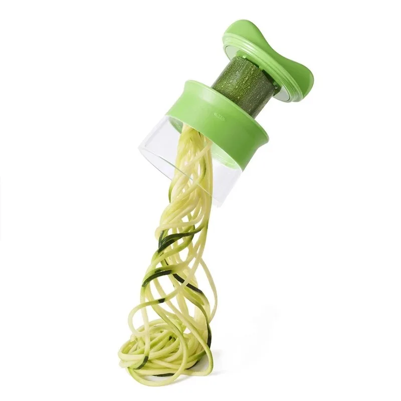 

3 in 1 Handheld Spiralizer Vegetable Fruit Slicer Adjustable Spiral Grater Cutter Salad Tools Zucchini Noodle Spaghetti Maker