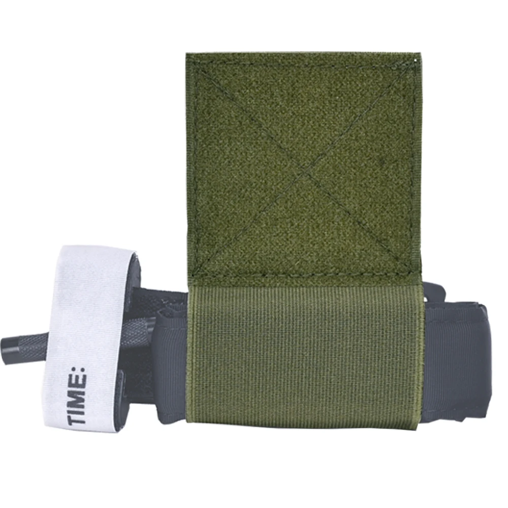 Тактическая кобура на липучке для крепления жилета груди фиксированного жгута |