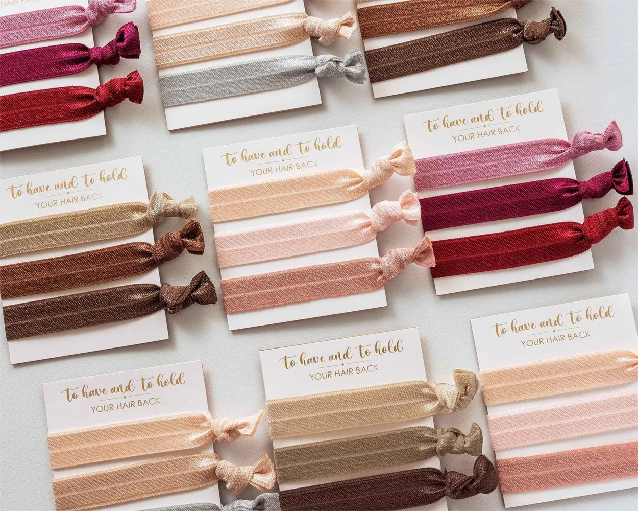 Галстук для волос подружки невесты | Предложение Девичник искусственные