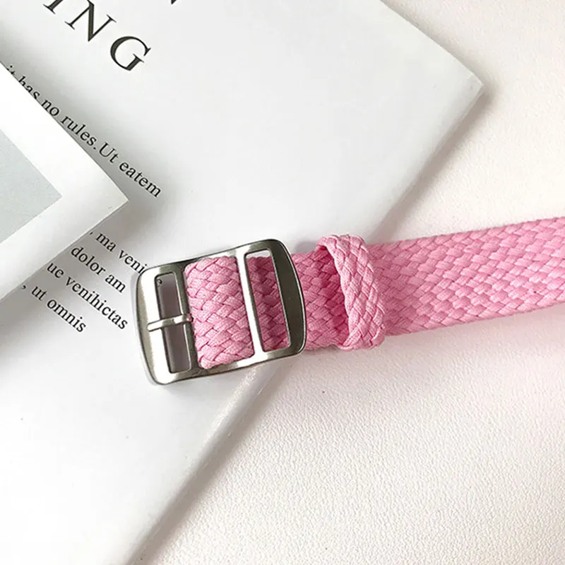 14mm 16mm 18mm 20mm 22mm Nylon Leinwand Band Strap NATO ZULU Armband Männer Frauen Gewebt armband Zubehör für Perlon Straps