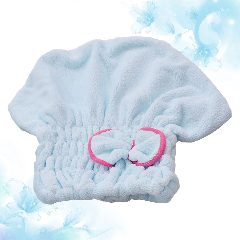 

Hair Towel Wrap Towels Drying Cap Kids Head Women Shower Dry Fast Quick Turbans Wraps Wet Microfiber Turbie Bathing Bath Fasten