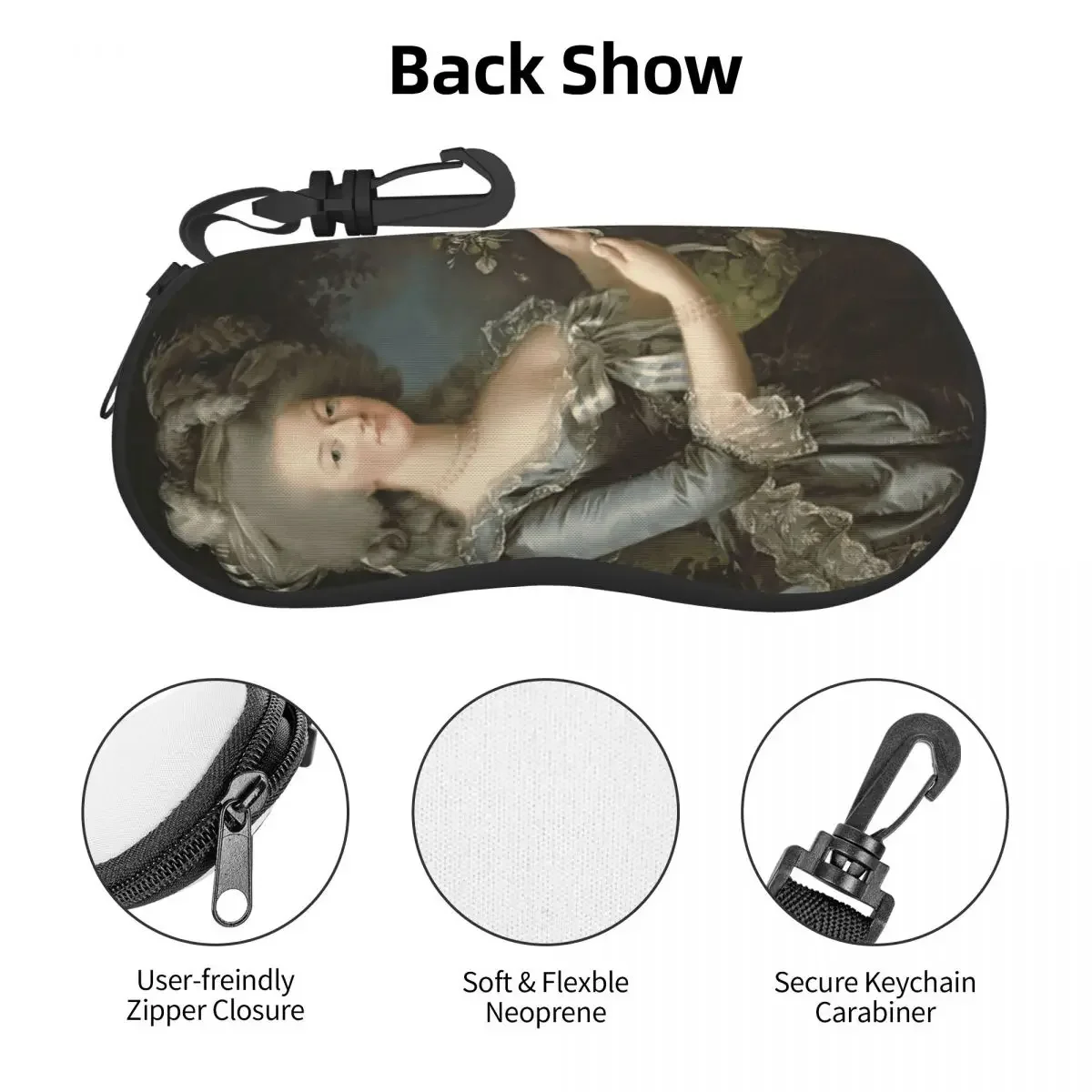 Женская/мужская сумка для солнцезащитных очков с карманом