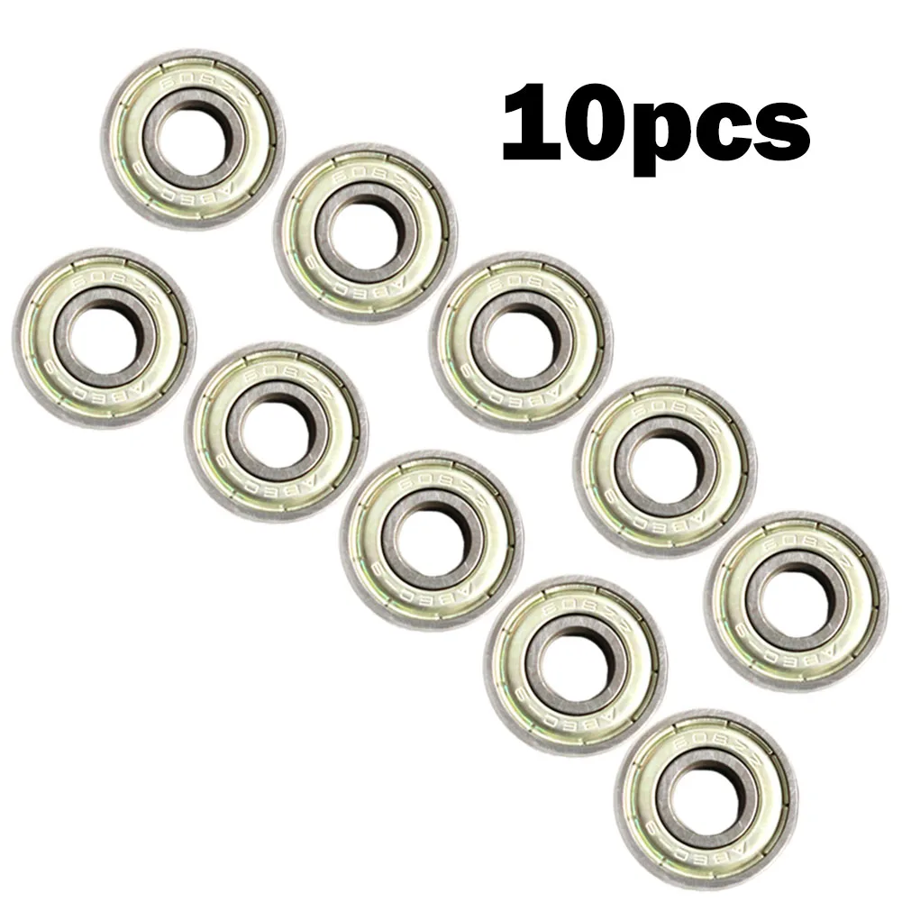 

608ZZ (ABEC-11) Stainless Steel Bearings Roller Scooter Skateboard Wheel Double Sided Dust Cover Skate Bearings Scooters Parts