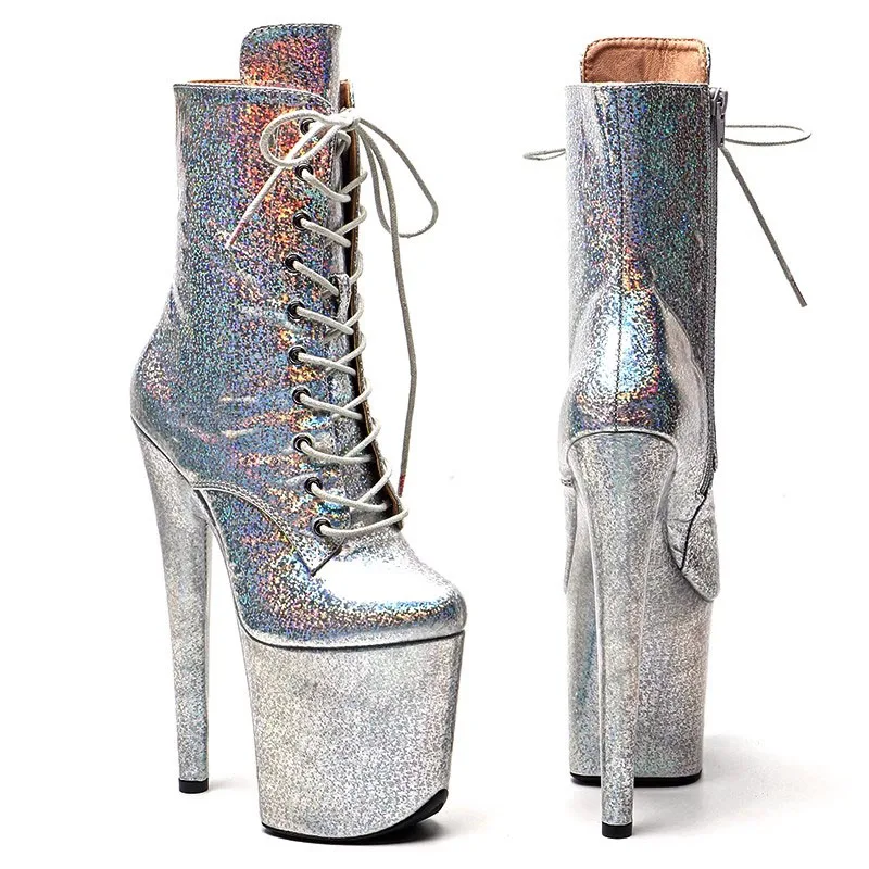 LAIJIANJINXIA/Новинка 20 см/8 дюймов женские современные ботильоны на платформе и