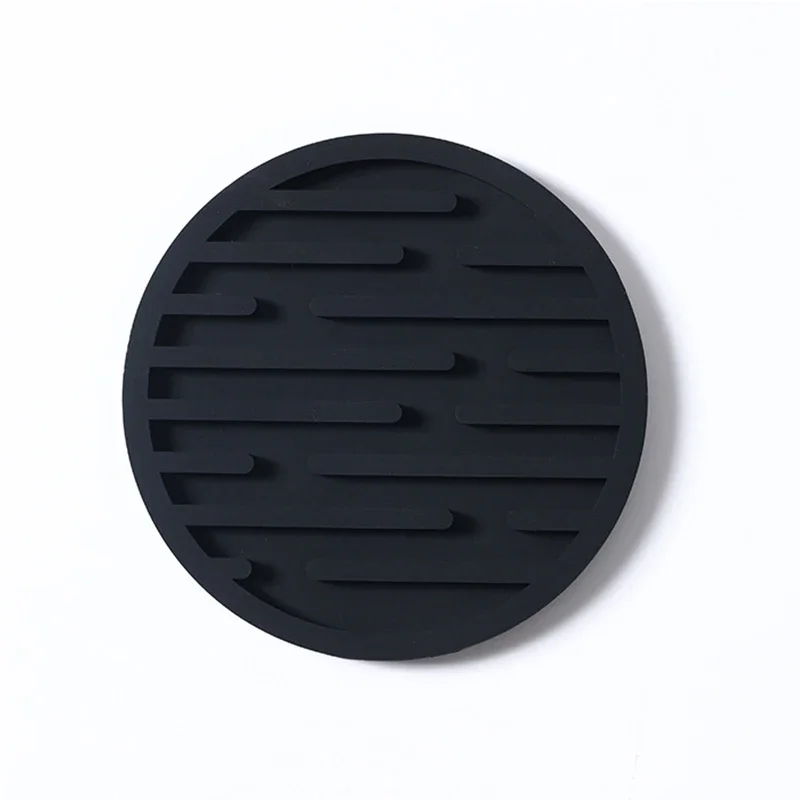 

10 см силиконовая подставка, круглая термостойкая резиновая коврик для кофейной чашки, кружка для чая, стеклянный держатель для напитков, коврик для декора, коврик для стола