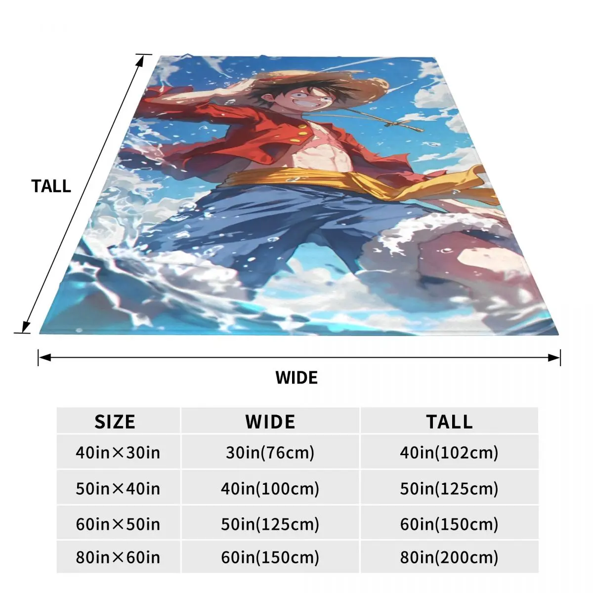 Цельные одеяла Луффи фланелевое одеяло для путешествий в самолете спальни