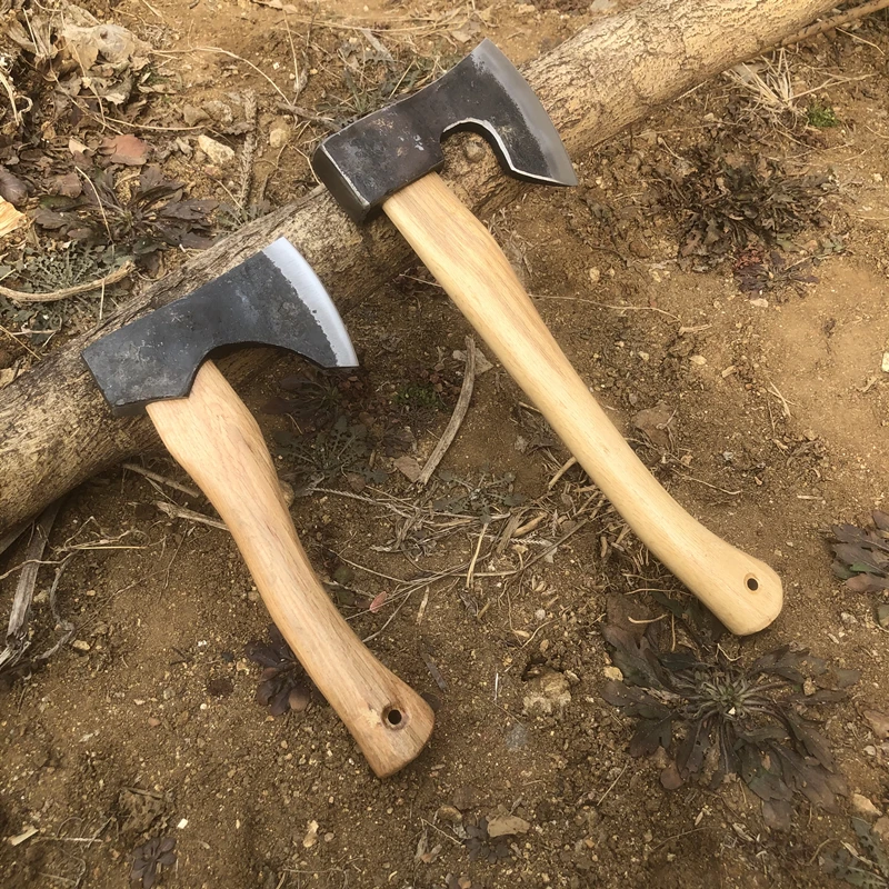 

Outdoor axe tomahawk Nordic camp axe hand forged bearing steel self-defense camping survival Indian axe