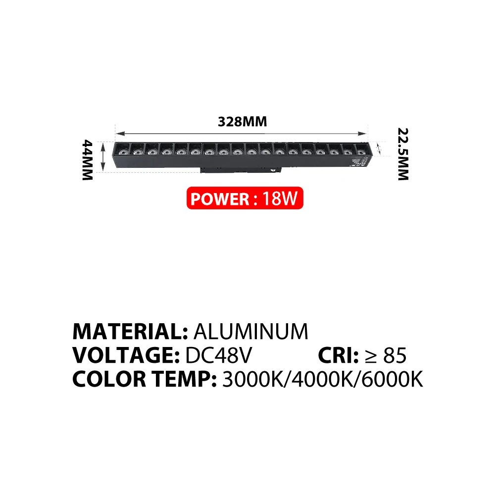 

YILIN L701 Потолочный спот 6W/12W/18W/24W Теплый белый
