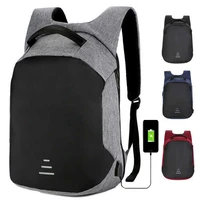 fashion mens backpack business oxford waterproof bag for men laptop anti theft usb charging travel designer backpack