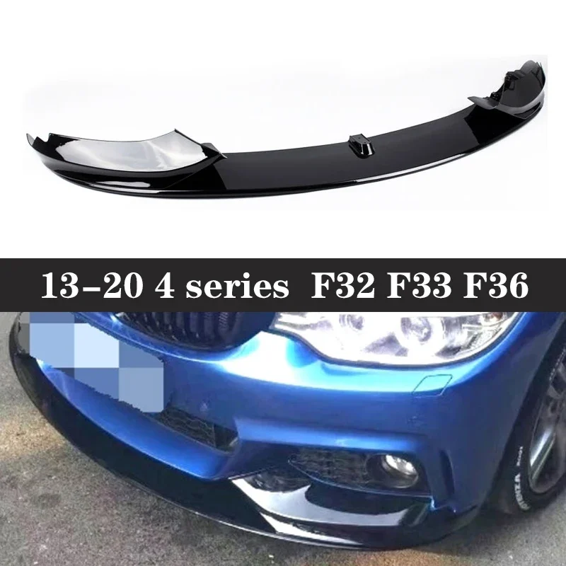 Передняя губа переднего бампера из углеродного волокна для BMW 4 серии F32 F33 F36 420i 430i