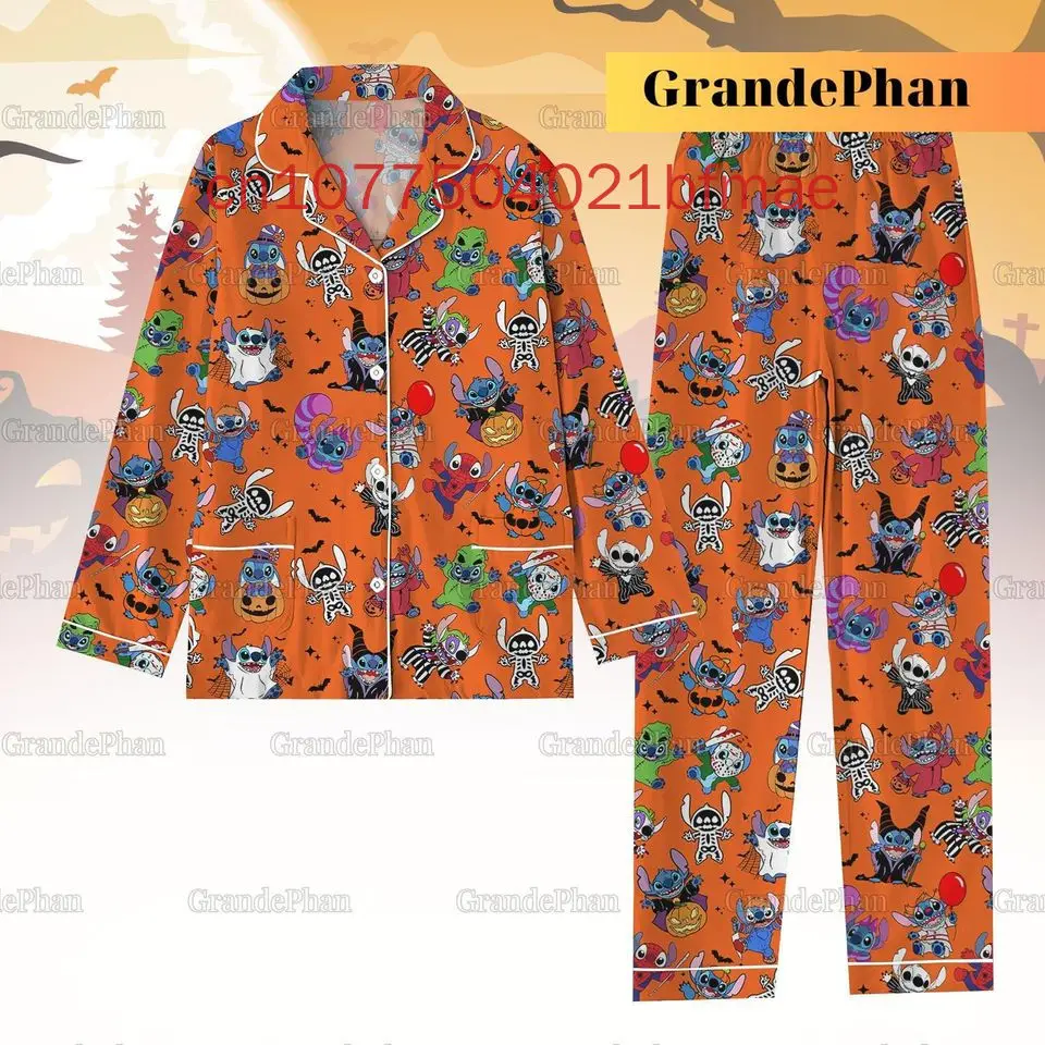 Женский пижамный комплект с длинным рукавом на весну и лето