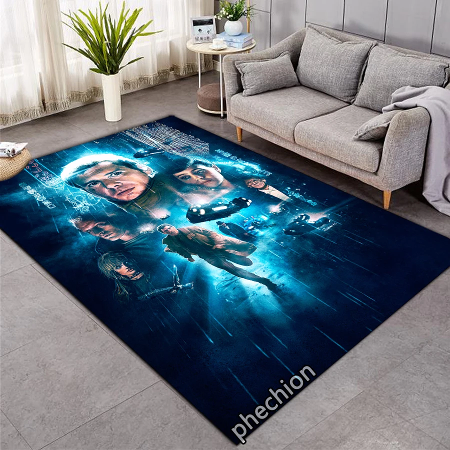 

Квадратный нескользящий напольный ковер phechion Blade Runner с 3D рисунком, нескользящий коврик для столовой, гостиной, спальни S114