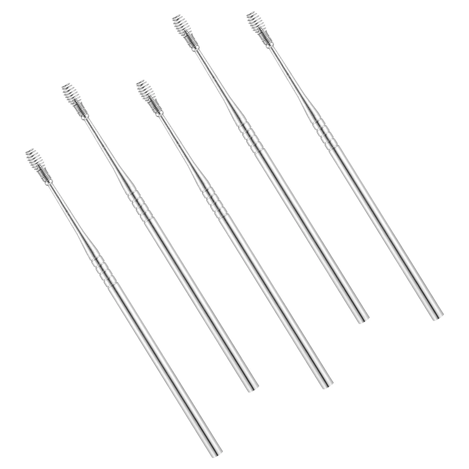 

Ear Removal Pick Earwax Kit Stainless Wax Steel Cleaner Spring Cleaning Tools Curette Spoons Tool Cleaners Picks Removers