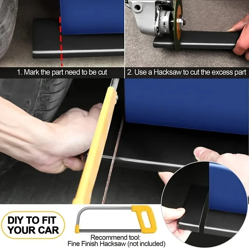 8 шт. универсальные боковые удлинители для бампера BMW Mercedes-Benz Toyota Volkswagen