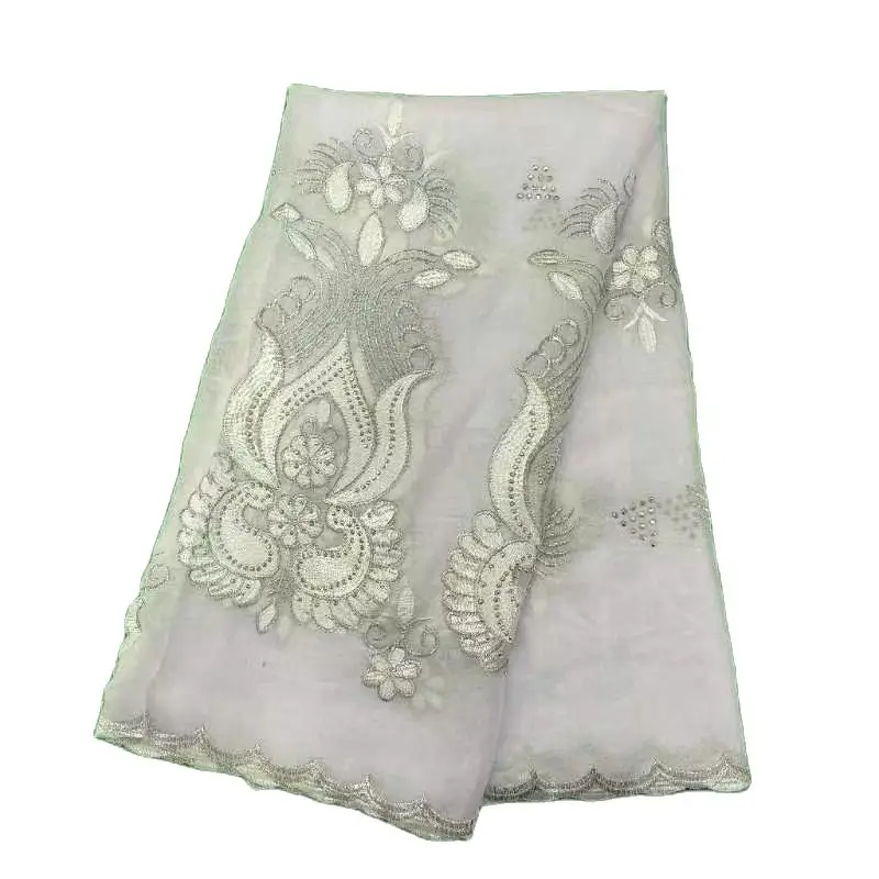 100% Cotton Scarf African Women Dubai 2*1m good quality cheap sale Fashion Muslim Women shawls Embroidery Hijab Scarf Headscarf