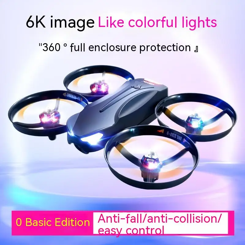 

Мини-Квадрокоптер V16 Профессиональный с Hd-камерой 10 к и цветным светом, 6000 м