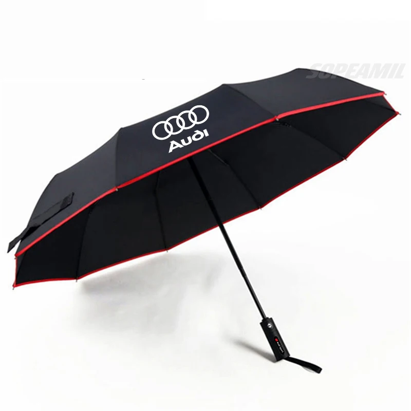 

Для Audi A3 A4 A5 A6 A7 A8 RS3 RS4 RS5 RS6 S3 S4 S5 S6 Q3 Q5 Q7 Q8 TT Автомобильный складной солнцезащитный зонт УФ-солнцезащитный козырек